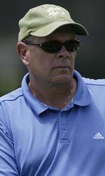 Bobby BAYLISS, head coach, University of Notre Dame Men's Tennis