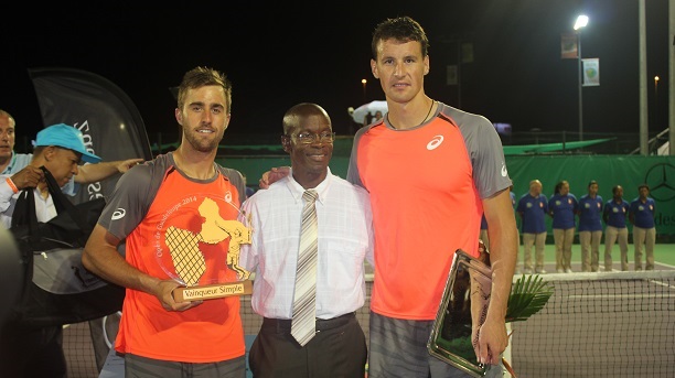 Steve Johnson, vainqueur du Challenger de la Guadeloupe contre Kenny De Shepper