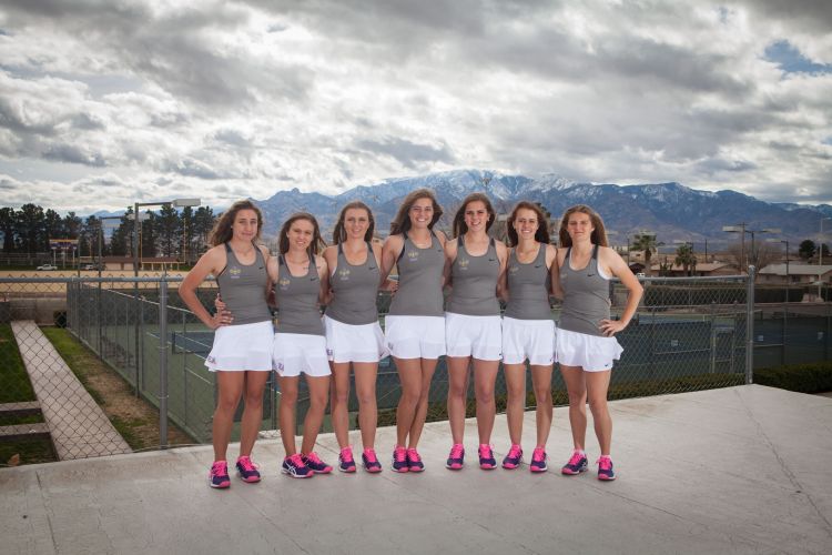 EAC Women's Tennis Team 2016-2017