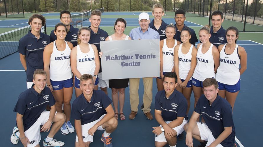 University of Nevada WOmen's Tennis Team 2016-2017