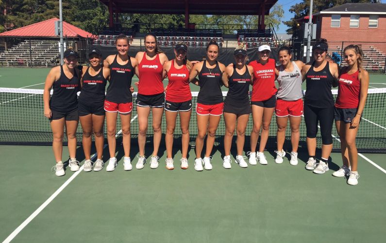 ULL Womens' Tennis Team 2017-2018