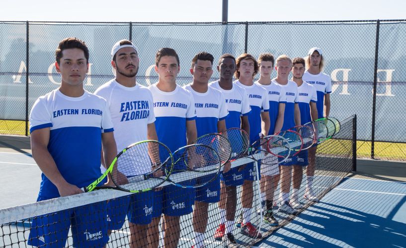 EFSC Men's Tennis Team 2016-2017