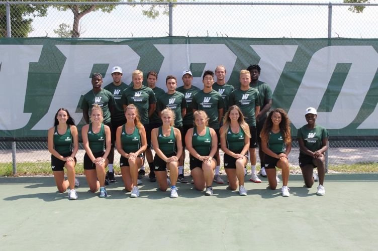 Webber International University Tennis Teams 2018-2019