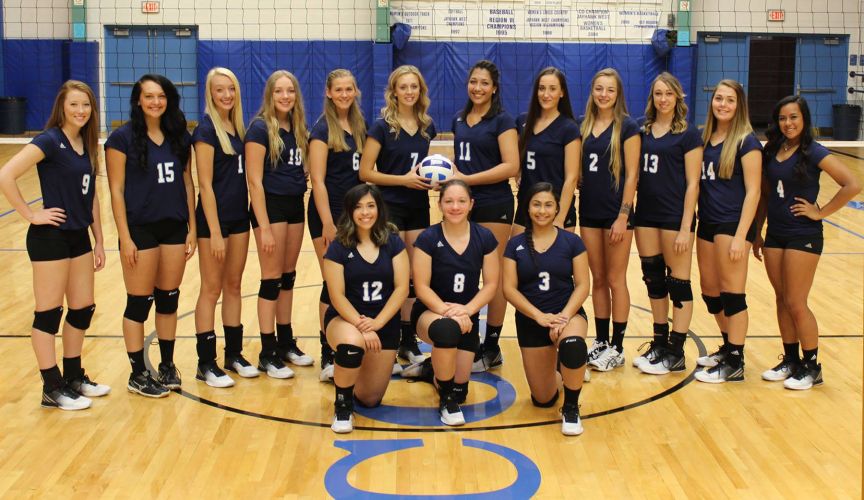 CCC Women's Volleyball Team Photo 2016-2017