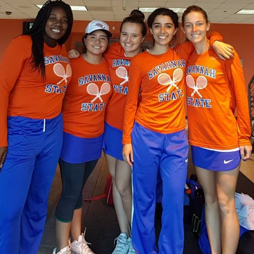 SSU Women's Tennis Team 2016-2017
