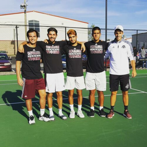 Campbellsville University Men's Tennis Team 2016-2017