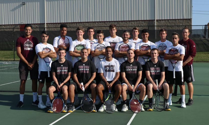 Campbellsville University Men's Tennis Team 2017-2018