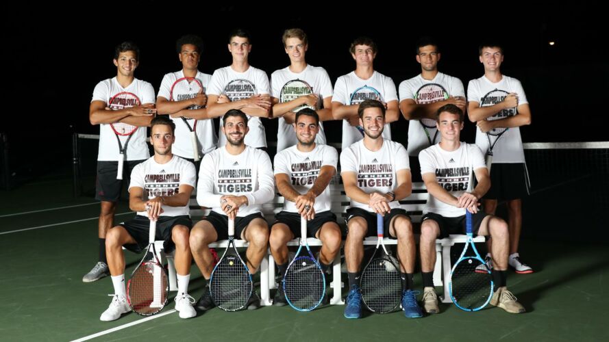 Campbellsville University Men's Tennis Team 2018-2019