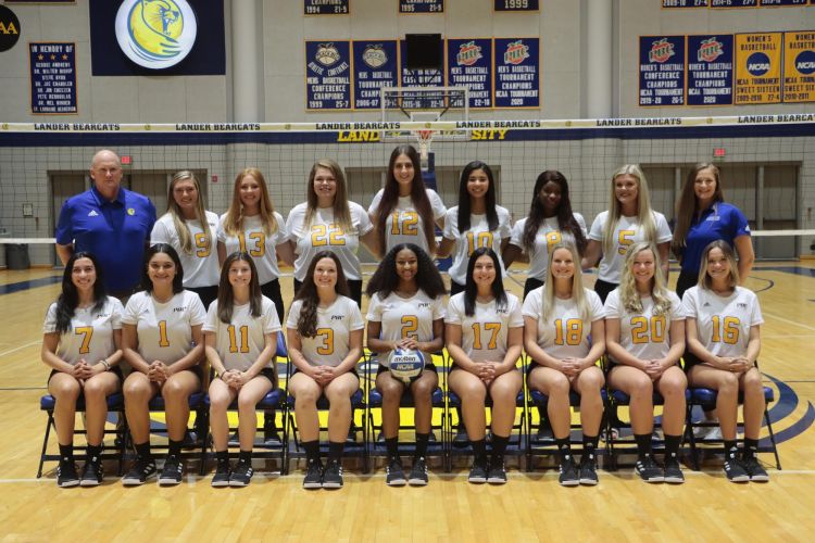 Lander University Women's Volleyball Team 2021-2022