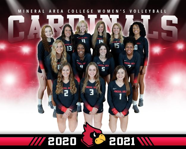 Mineral Area College Women's Volleyball Team 2020-2021