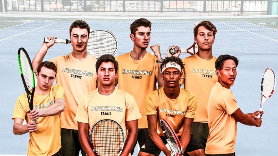 Southern Mississippi Men's Tennis Team 2019/2020