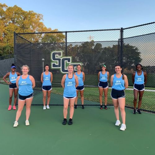 SCF Women's Tennis Team 2020/2021