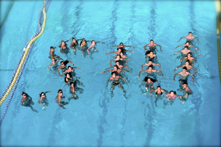 SIU Swimming Team 2012/2013