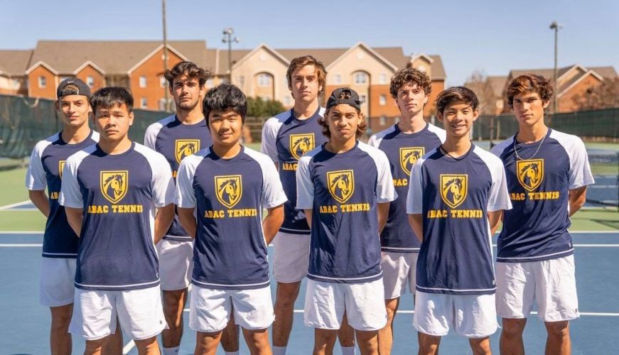 ABAC Men's Tennis Team Photo 2019/2020