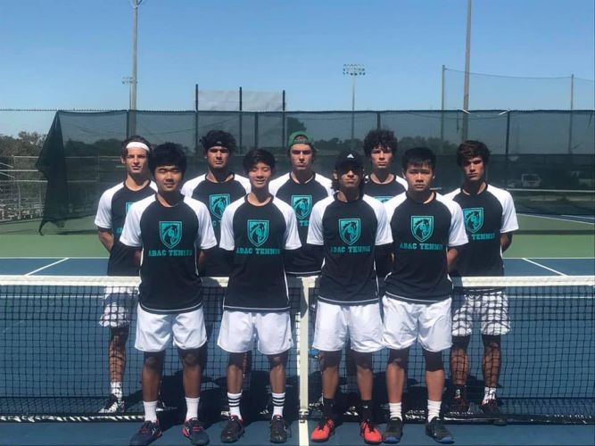 ABAC Men's Tennis Team Photo 2019/2020