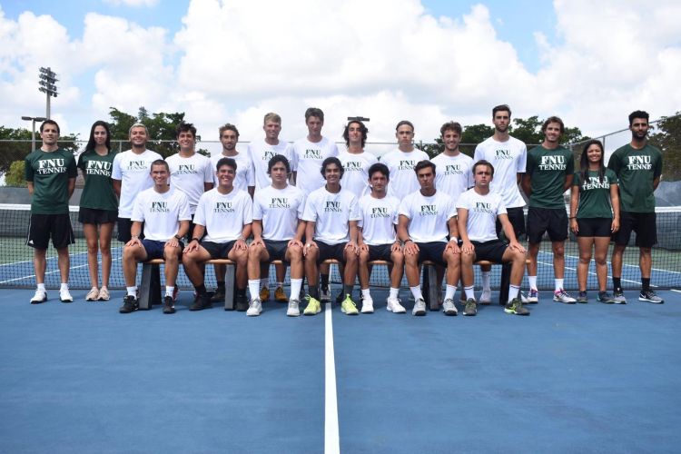 FNU Men's Tennis Team 2019/2020