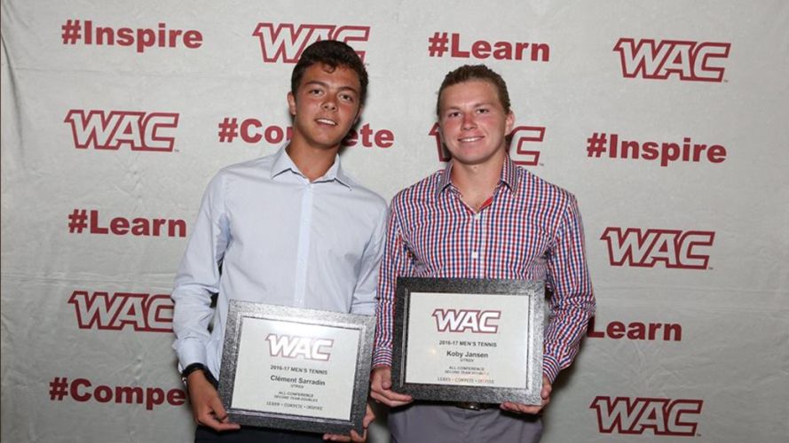 All-WAC Second Team Doubles Honors