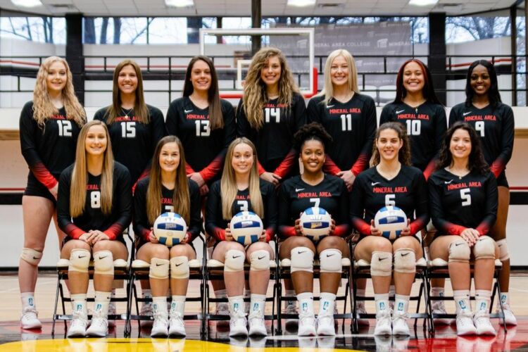 Mineral Area College Women's Volleyball Team 2020-2021