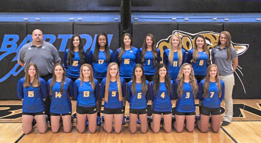 Barton Community College Women's Volleyball Team 2017/2018