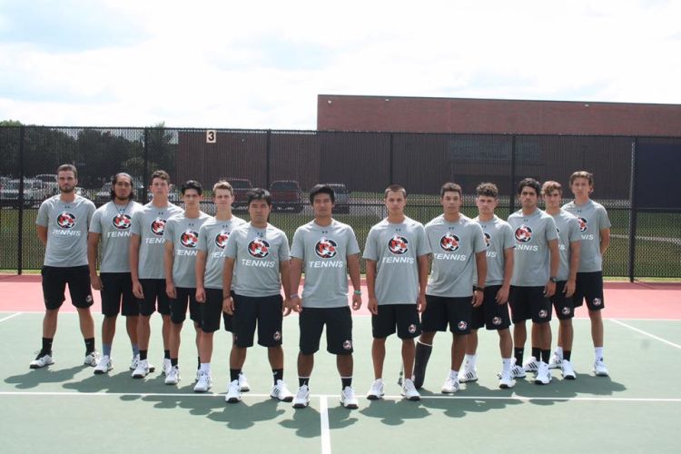 Cowley College Men's Tennis Team 2017-2018