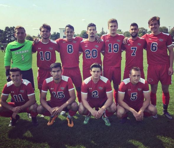 Cleary University Men's Soccer Team 2018-2019