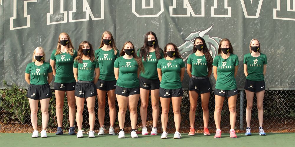 Tiffin University Women's Tennis Team 2020-2021