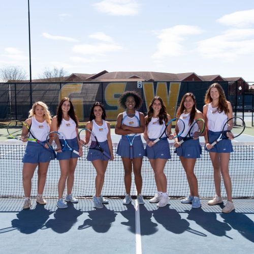 Georgia Southwestern Women's Tennis Team 2020-2021