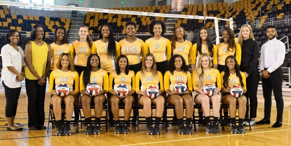 Xavier University of Louisiana Women's Volleyball Team 2017-2018