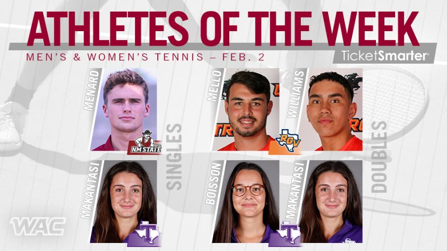 WAC Singles Athlete of the week