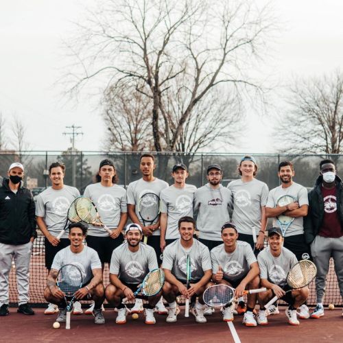 Cumberland University Men's Tennis Team 2020-2021