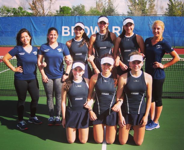Broward College Women's Tennis Team 2017-2018