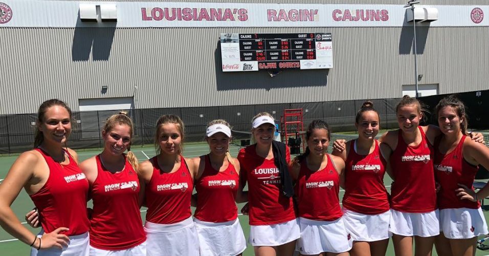 ULL Women's Tennis Team 2017-2018