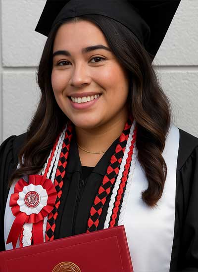 Anaïs Guibal, diplômée de Southern Utah University