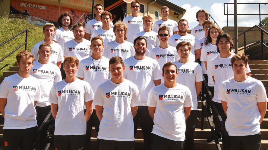 Milligan Men's Swimming Team 2021-2022