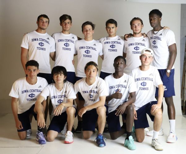 Iowa Central Men's Tennis Team 2021-2022