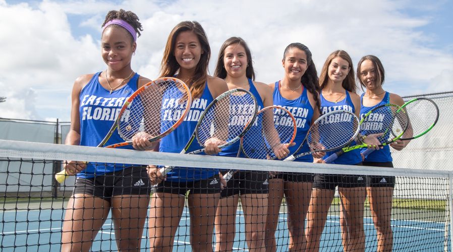EFSC Women's Tennis Team 2017-2018