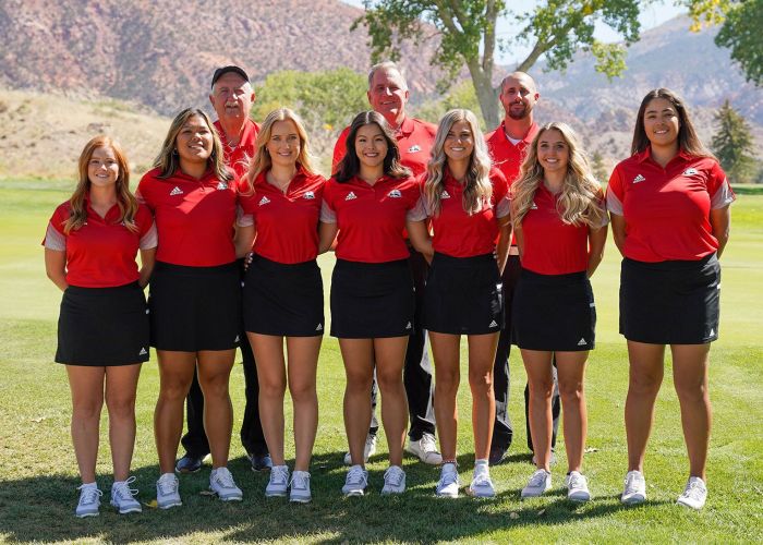 SUU Women's Golf team 2021-2022