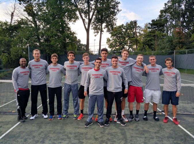 YSU Men's Tennis Team 2016/2017