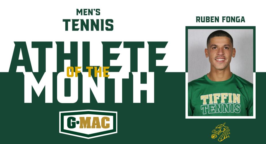 Fonga named G-MAC Men's Tennis Athlete of the Month