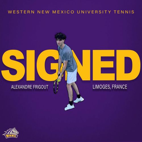 Signature d'Alexandre Frigout avec Western New Mexico