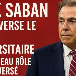 Nick Saban bouleverse le sport universitaire : un nouveau rôle controversé à la tête d’une réforme nationale