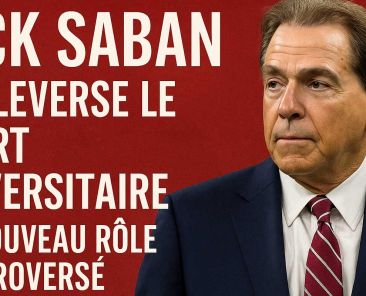 Nick Saban bouleverse le sport universitaire : un nouveau rôle controversé à la tête d’une réforme nationale